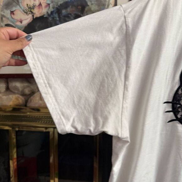 Hello kitty x Forever 21 50th anniversary lace graphic tee  xxl - Picture 4 of 10